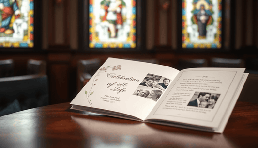 Say Goodbye with Grace: Top Funeral Program Templates for Every Style - The Funeral Program Site