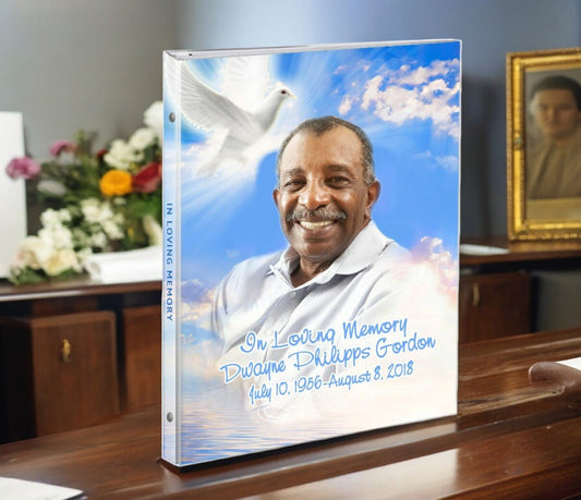 Shop Funeral Guest Book at The Funeral Program Site - The Funeral Program Site