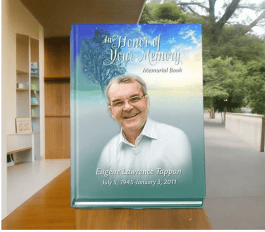Signable Artwork: A Beautiful Funeral Guest Book Idea - The Funeral Program Site