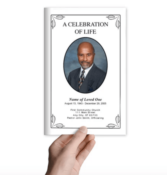 Simple Funeral Program Design: Honoring Your Loved One with Grace - The Funeral Program Site