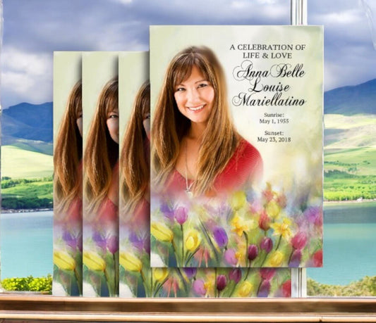 Simple Funeral Program Template: A Minimalist Approach to Honoring a Loved One - The Funeral Program Site