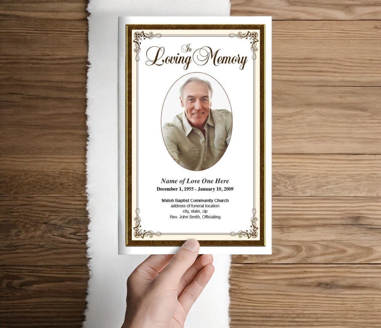 Step-by-Step Guide to Designing Elegant Funeral Programs – The Funeral ...