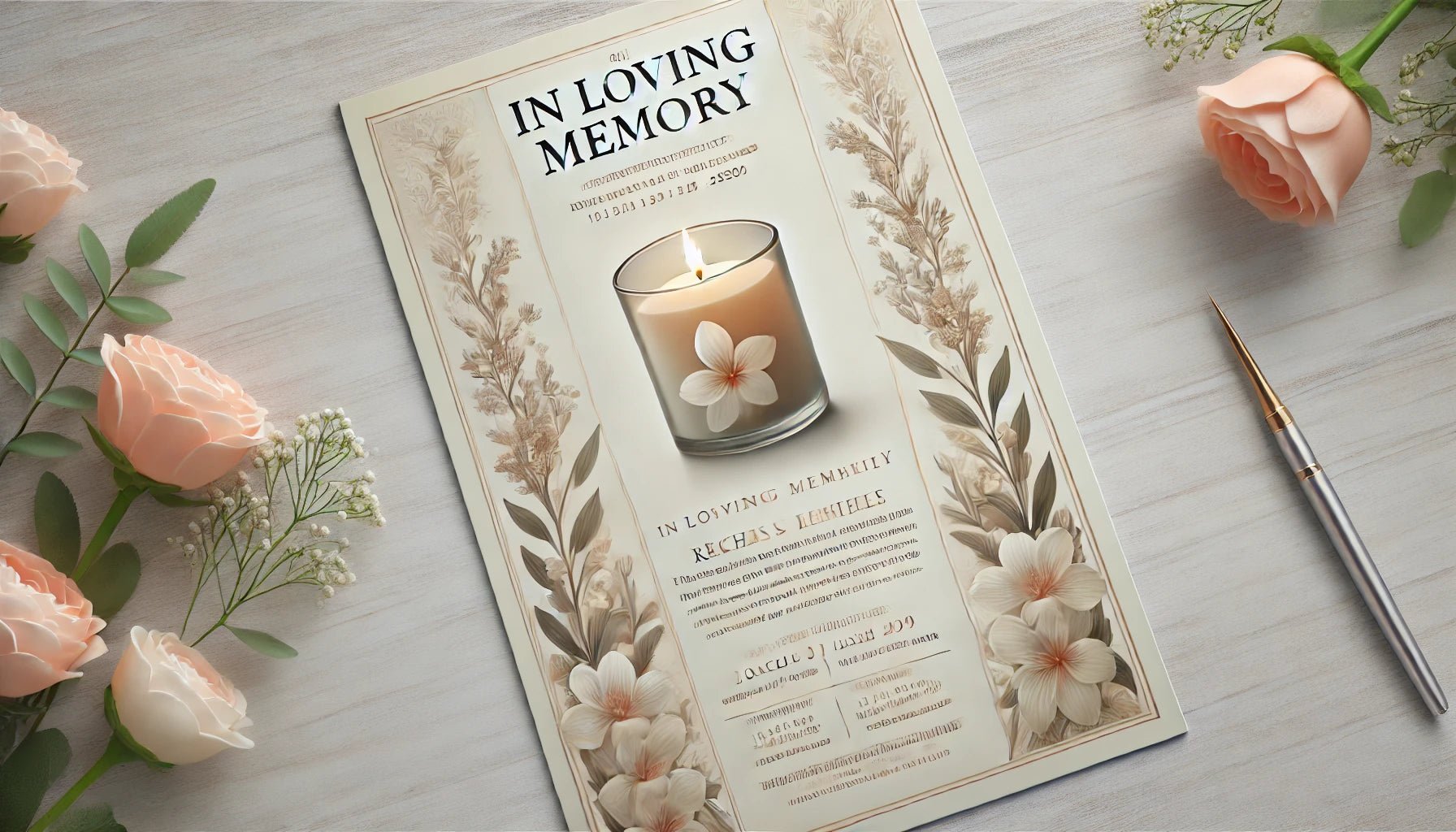 Step-by-Step Tutorial: Designing Beautiful Funeral Flyers – The Funeral ...