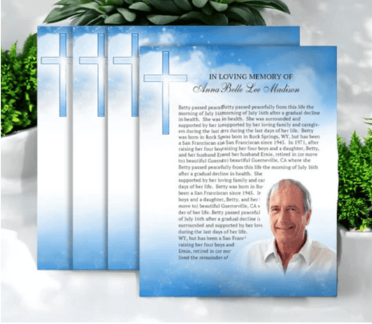 The Benefits of Using Funeral Flyers for Memorial Services - The Funeral Program Site