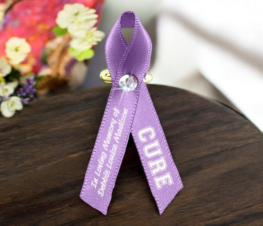 The Cancer Awareness Ribbon Chart - The Funeral Program Site