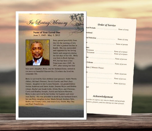 The Essence of Funeral Programs: Crafting Meaningful Keepsakes - The Funeral Program Site