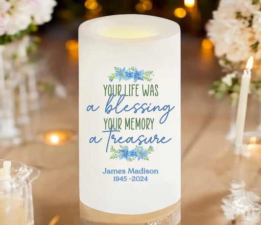 The Funeral Program Site Memorial Candles: A Gentle Glow of Love and Remembrance - The Funeral Program Site