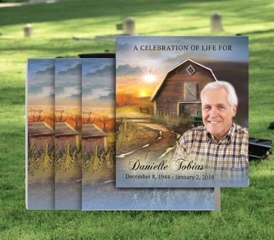 The Funeral Program Site Memorial Cards: Pocket-Sized Tributes of Love and Remembrance - The Funeral Program Site