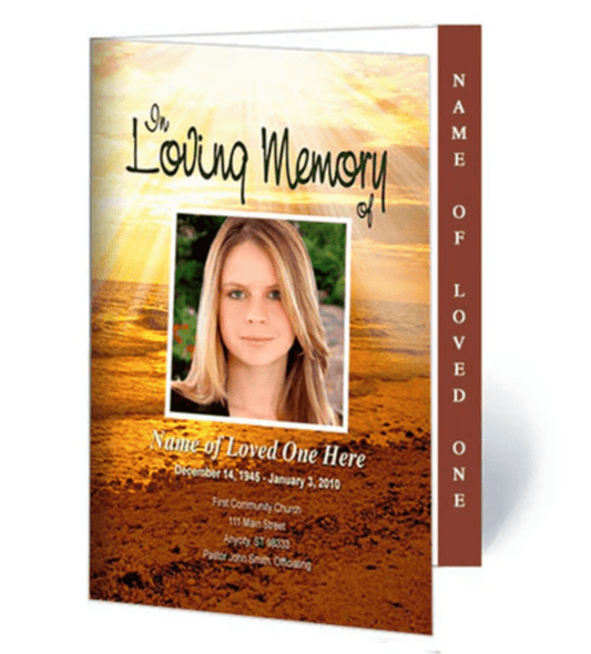 The Funeral Program Site Offers Award Winning Funeral Programs - The Funeral Program Site