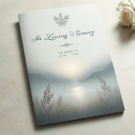 The Importance and Design of Funeral Programs - The Funeral Program Site