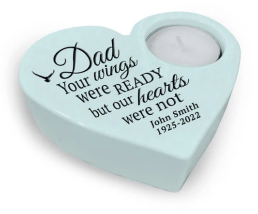 The In Loving Memory Candle - The Funeral Program Site