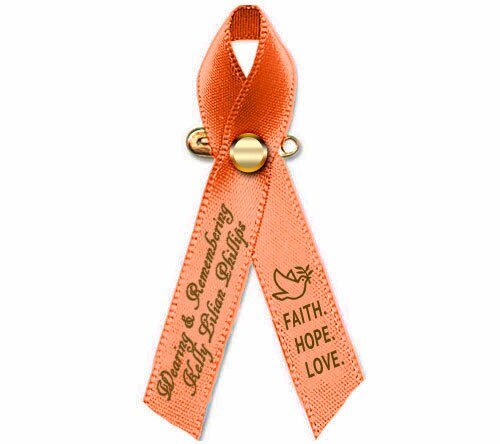 The Orange Cancer Ribbon: A Symbol of Leukemia Awareness, Support, and Hope - The Funeral Program Site