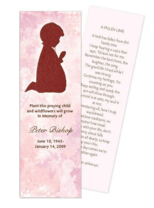 The Significance of Memorial Bookmarks in Catholic Funerals - The Funeral Program Site