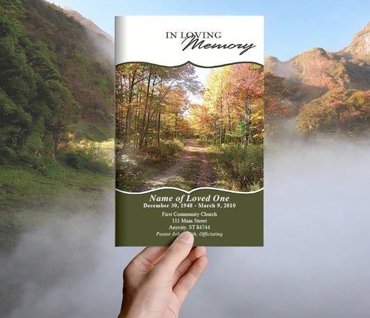 Top 10 Funeral Pamphlet Layouts That Inspire - The Funeral Program Site