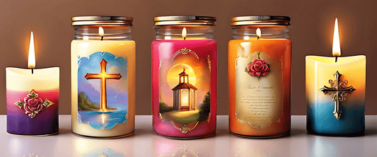 Top 10 Ways to Personalize Memorial Candles - The Funeral Program Site