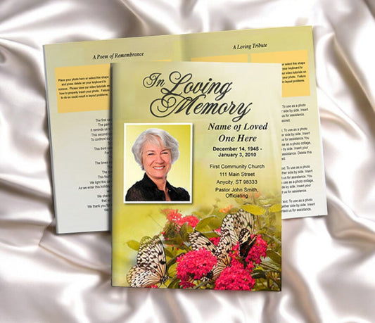 Top Fonts and Layout Tips for a Professional Funeral Booklet - The Funeral Program Site