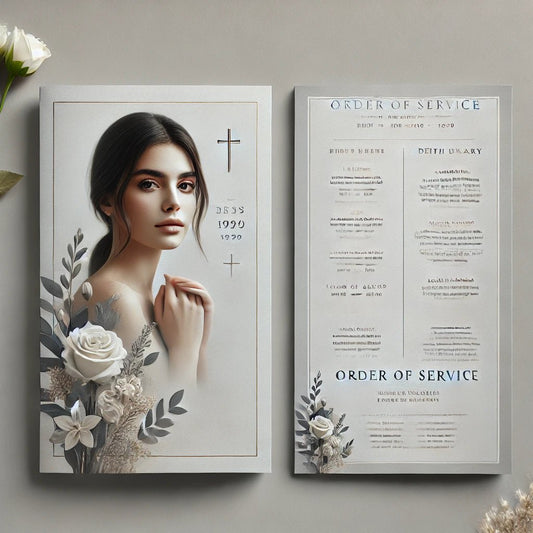 Understanding the Two-Page Funeral Program Template - The Funeral Program Site