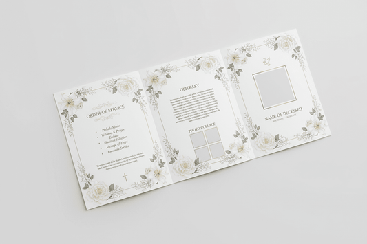 Using AI to Organize a Funeral Program Layout - The Funeral Program Site