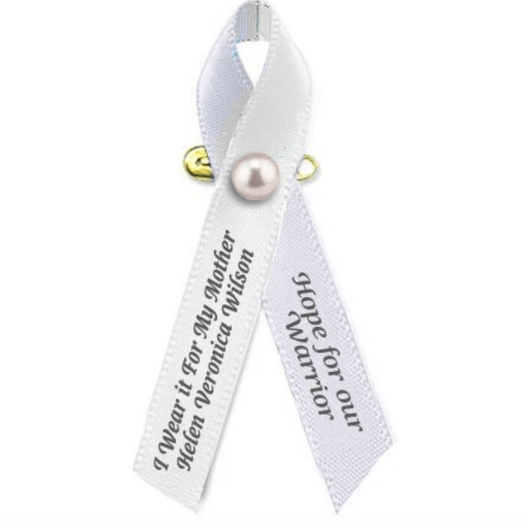 Wearing Lung Cancer Ribbons – The Funeral Program Site