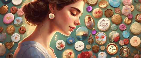 Wearing Memorial Buttons In Loving Memory - The Funeral Program Site