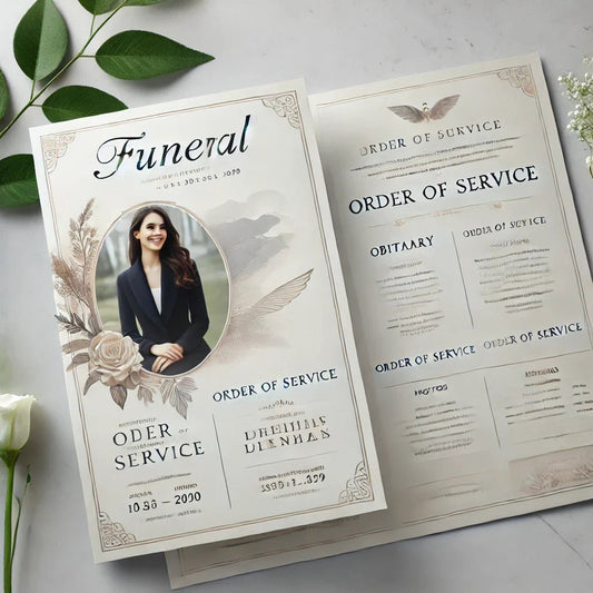 What Are Appropriate Font Styles and Sizes for Funeral Programs? - The Funeral Program Site