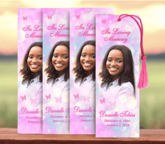 What Are Memorial Bookmarks and How Are They Used? - The Funeral Program Site