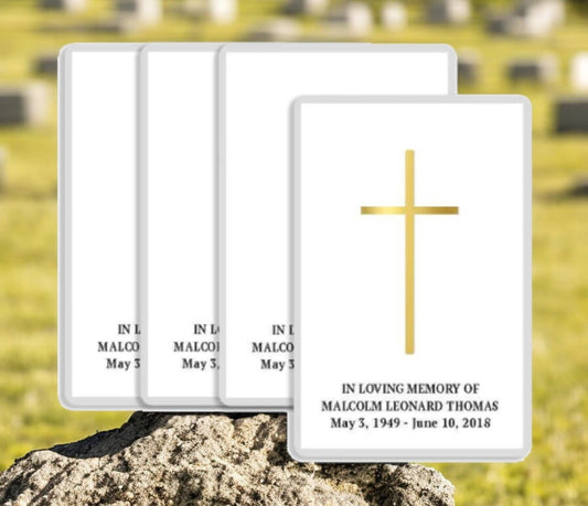 What Are the Best Options for Personalized Memorial Prayer Cards? - The Funeral Program Site