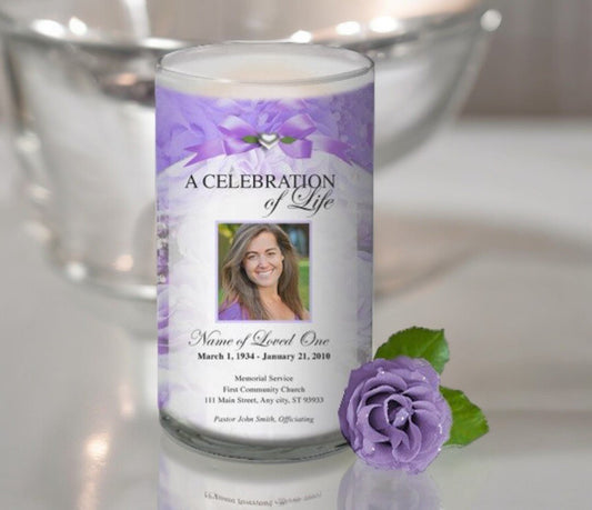 What Are The Most Popular Photo Sizes For Memorial Candles? - The Funeral Program Site