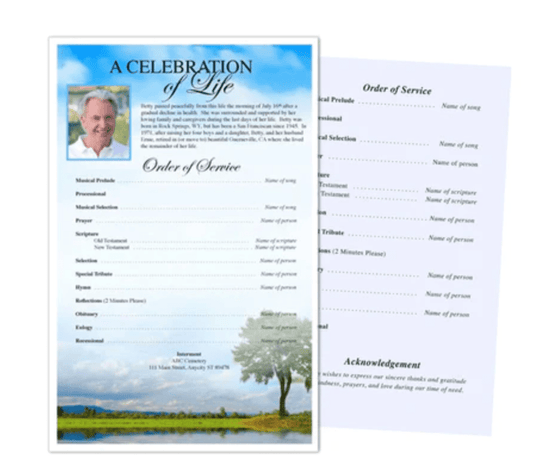 What Is A Funeral Pamphlet? - The Funeral Program Site