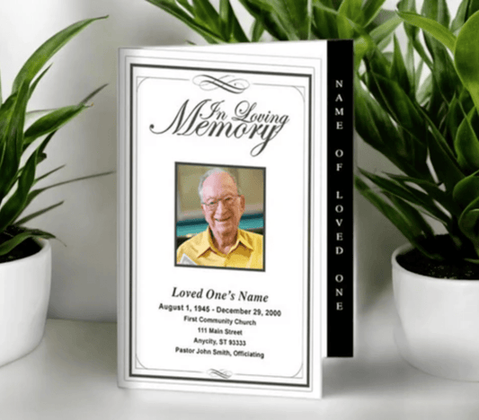 What Is a Funeral Program Template? - The Funeral Program Site