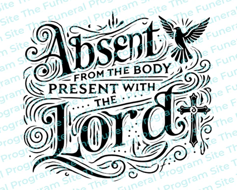 What is a Good Bible Verse for a Memorial Card? - The Funeral Program Site