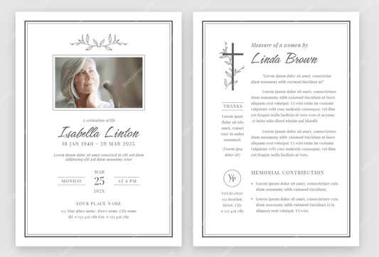 What Is A Memorial Program? - The Funeral Program Site