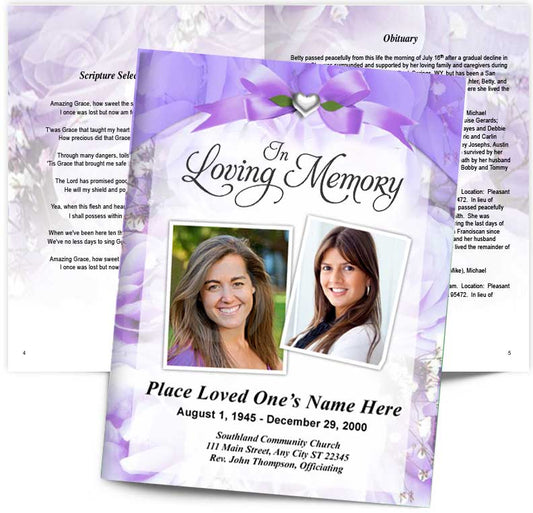What Is A Short Verse For A Memorial Card? - The Funeral Program Site