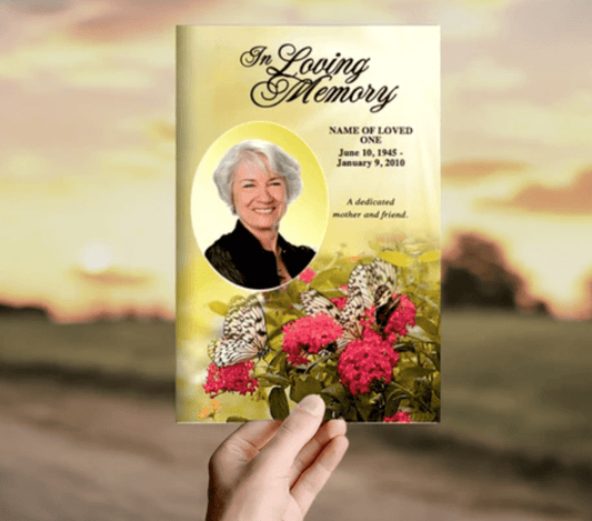 What Is An Example of a Funeral Bulletin? - The Funeral Program Site