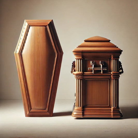 What Is The Difference Between A Casket and A Coffin? - The Funeral Program Site