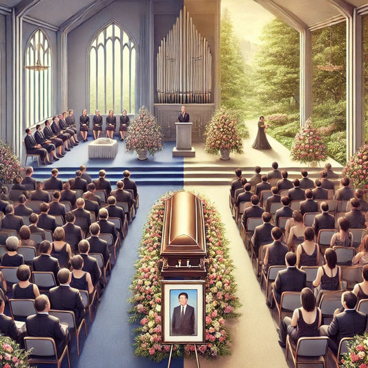 What Is the Difference Between a Memorial Service and a Funeral Service? - The Funeral Program Site