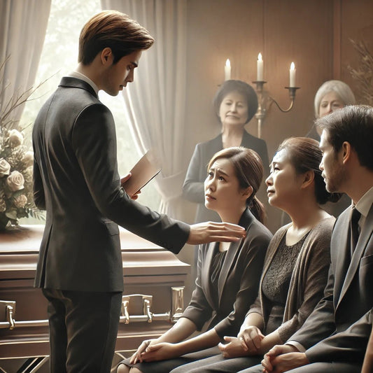 What to Say to the Grieving Family at the Funeral - The Funeral Program Site