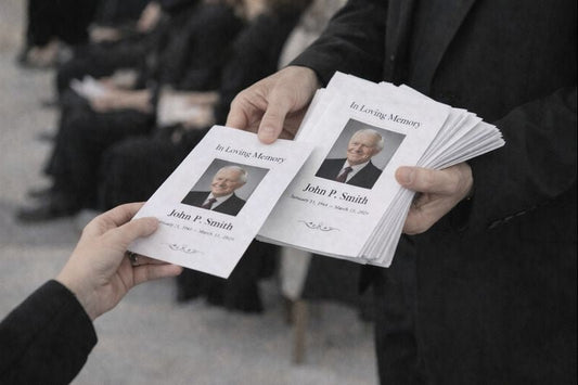 Where Can I Buy Funeral Programs That Are Fully Customizable? - The Funeral Program Site