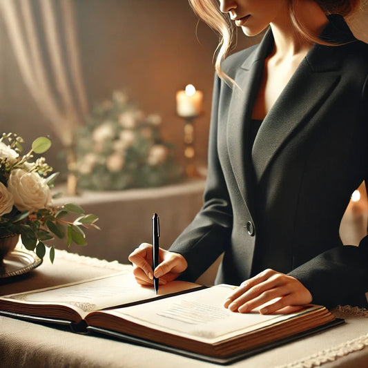 Where to Buy a Funeral Guest Book: Top Stores and Online Options - The Funeral Program Site