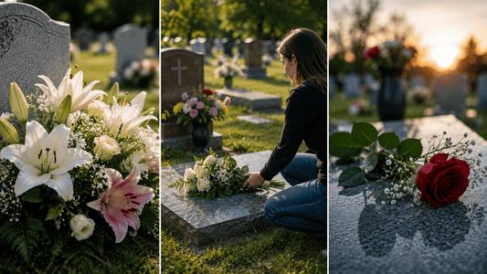 Why Place Flowers on Graves: The Meaning Behind a Timeless Tradition - The Funeral Program Site