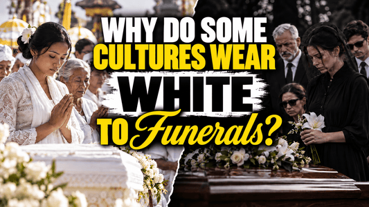 Why Some Cultures Wear White Instead of Black - The Funeral Program Site