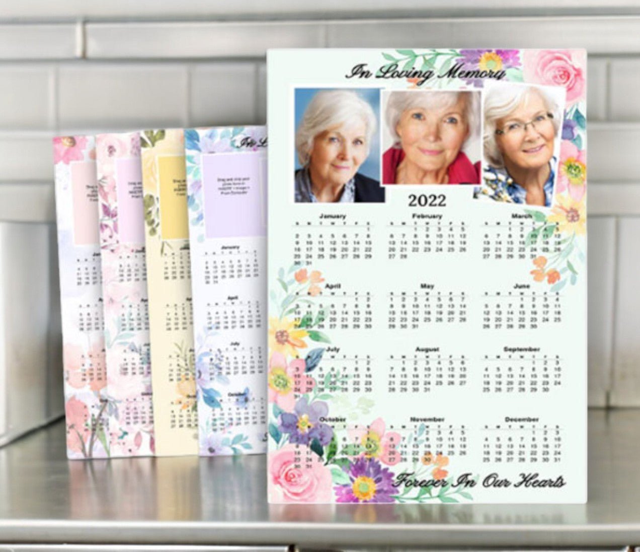 Memorial Calendars Template - The Funeral Program Site