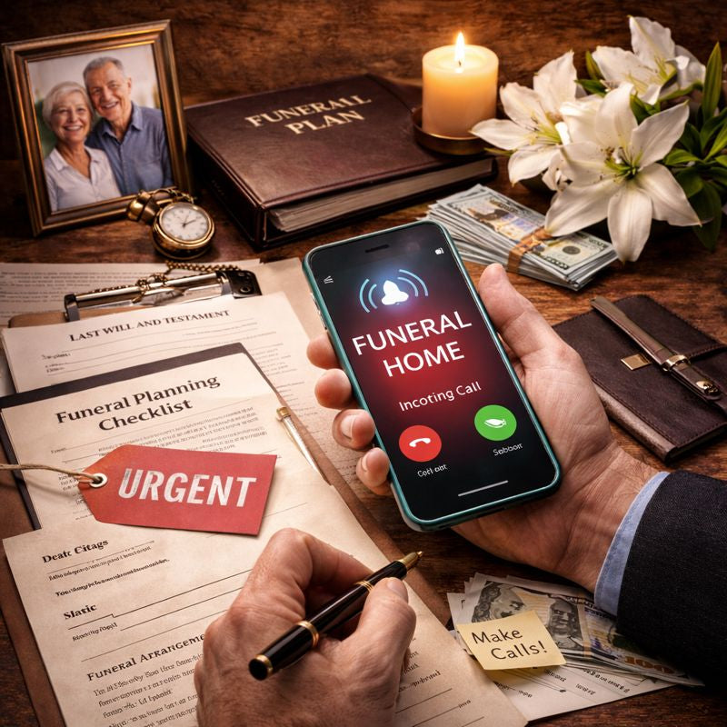 Last-Minute Funeral Planning checklist