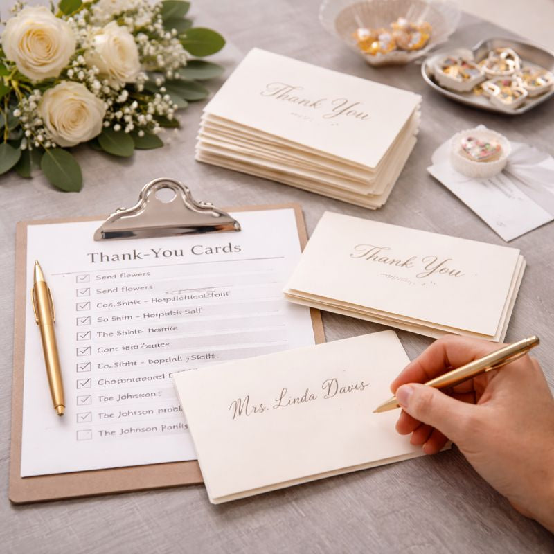 Thank-You Card Checklist