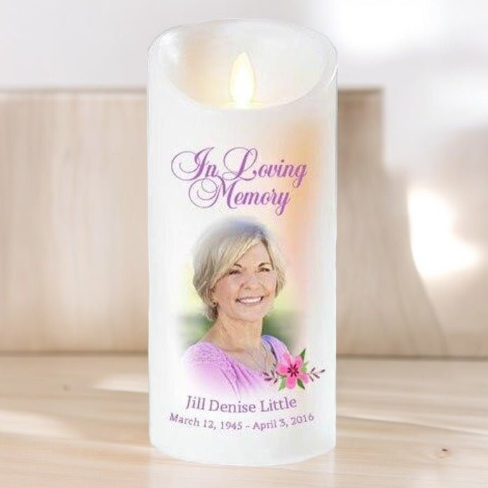 Funeral Led Memorial Candle Quotes: Honoring Loved Ones with Words of Comfort – The ...