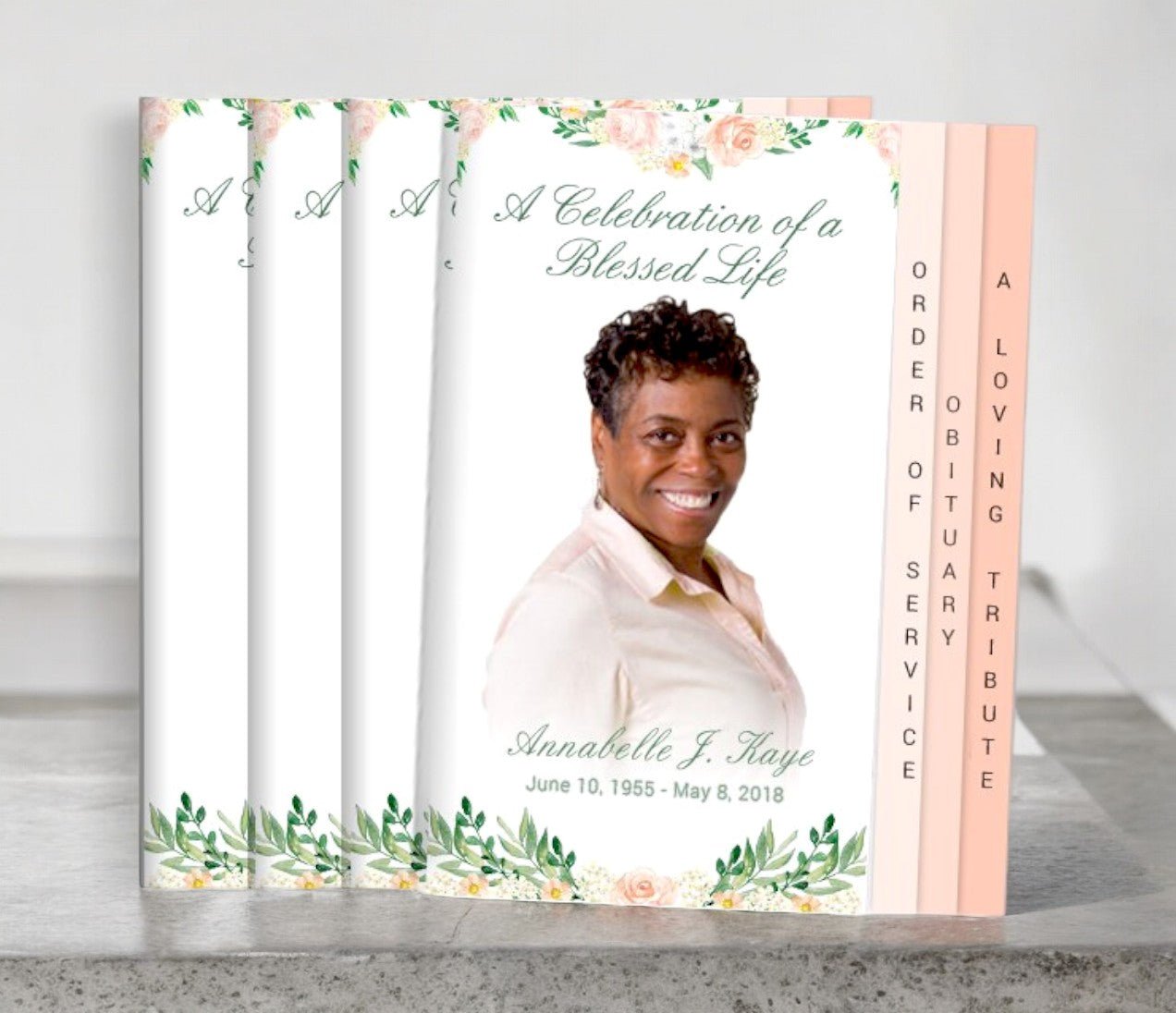 Graduated Funeral Programs Printing and Design Full Service - The ...