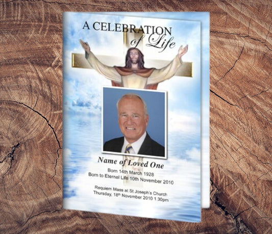 Assurance A4 Funeral Order of Service Template - The Funeral Program Site