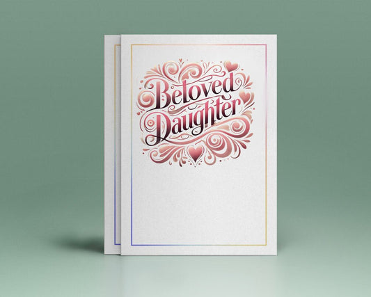 Beloved Daughter Funeral Program Title - The Funeral Program Site