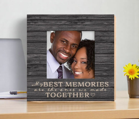 Best Moments Wood Memorial Plaque - The Funeral Program Site
