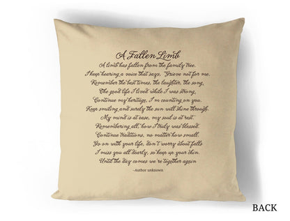 Chef In Loving Memory Memorial Pillow - The Funeral Program Site